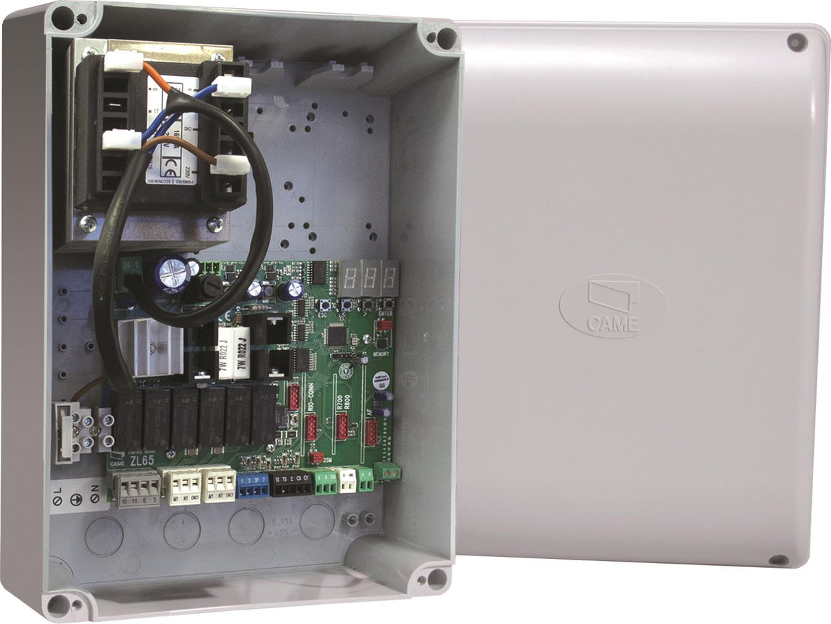 Electronics Came for double gate, 24 V DC