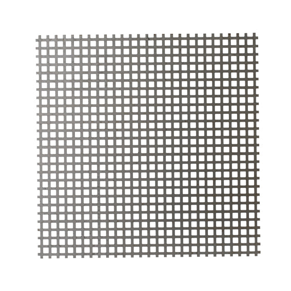 Blacha perforowana Fe 10x10mm odstęp 15mm 1x2m