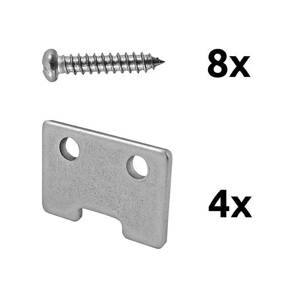 Materiał łączący do aluminiowej przegrody / lameli