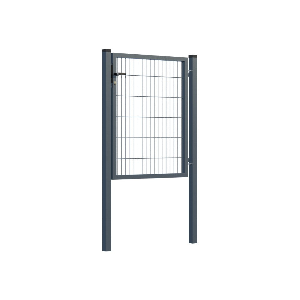Brama 1kr. SQUARE ZnPVC 1000x1200mm antracyt