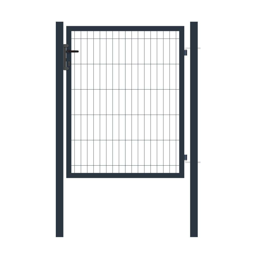 Brama 1kr. SQUARE ZnPVC 1000x1200mm antracyt