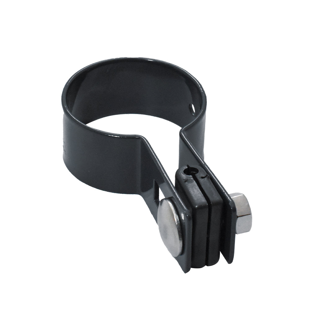 Końcówka obejmy na słupek ZnPVC D48mm antracyt