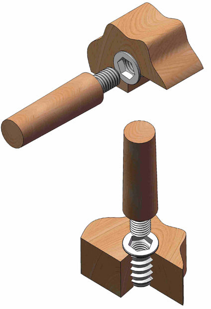 stal nierdzewna M8x15mm - Zn