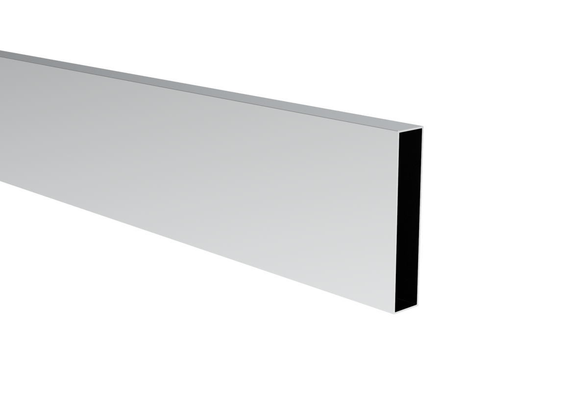Aluminum Fence Infill 20 x 100 x 1.1 - 6.0 m - Natural, surface - 2nd grade
