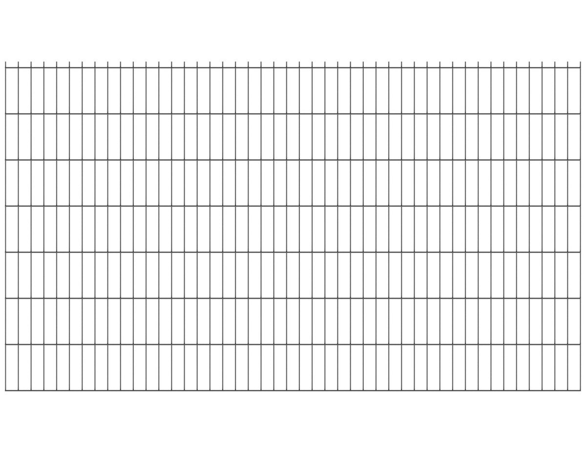 Zgrzewany panel ogrodzeniowy N2D 2500x1430mm D5/4/5mm antracyt