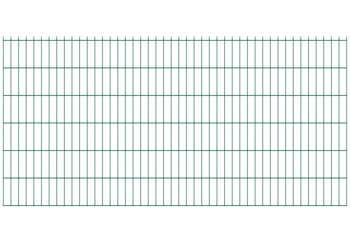 Zgrzewany panel ogrodzeniowy N2D 2500x1230mm D5/4/5mm zielony