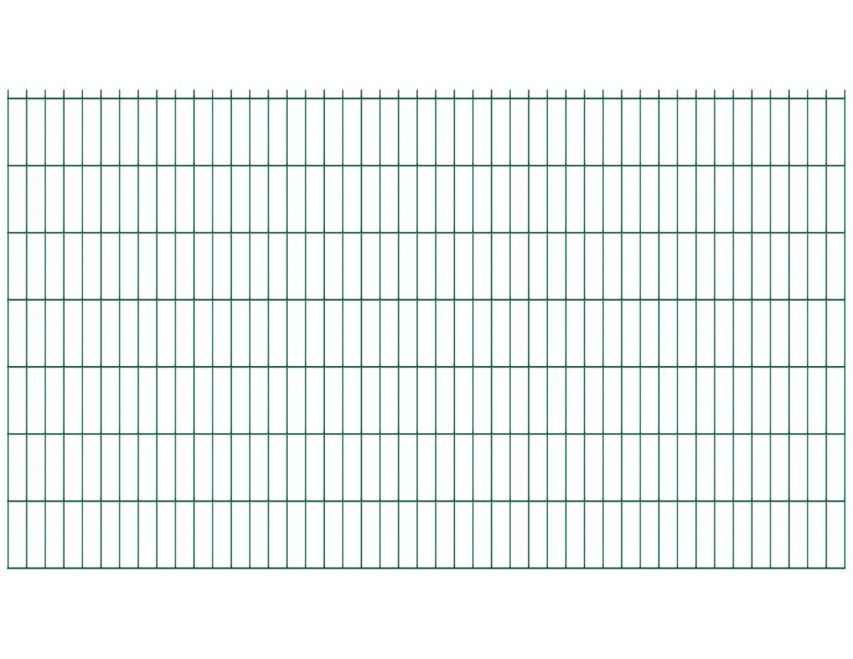 Zgrzewany panel ogrodzeniowy N2D 2500x1430mm D5/4/5mm zielony