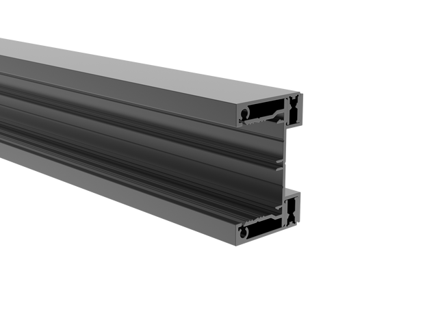 Aluminiowy adapter 60x40-1200mm do żaluzji do 40mm R7016