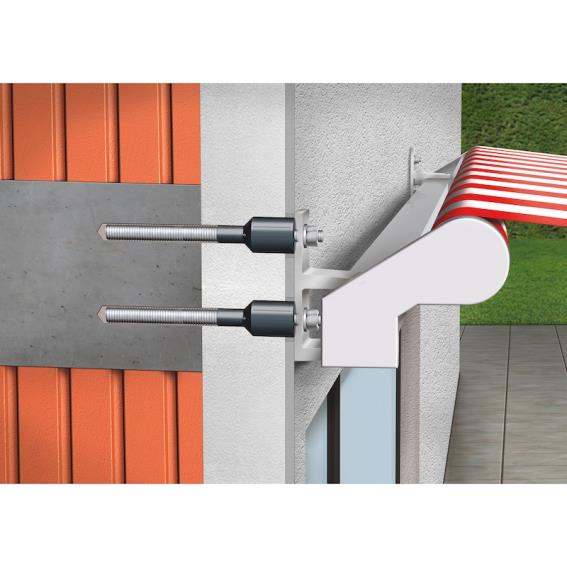 Kotwa montażowa bez mostka termicznego M12/M16