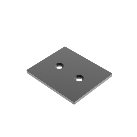 Aluminiowa nasadka słupka 50x60 R7016