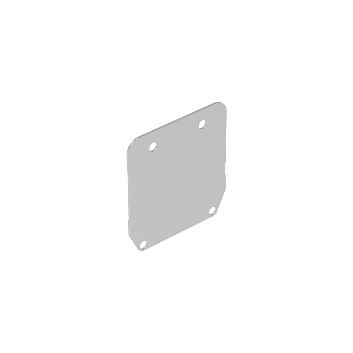 Zaślepka profila, stal nierdzewna profile 90x99mm