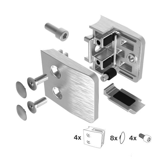 Uchwyt do szkła - set