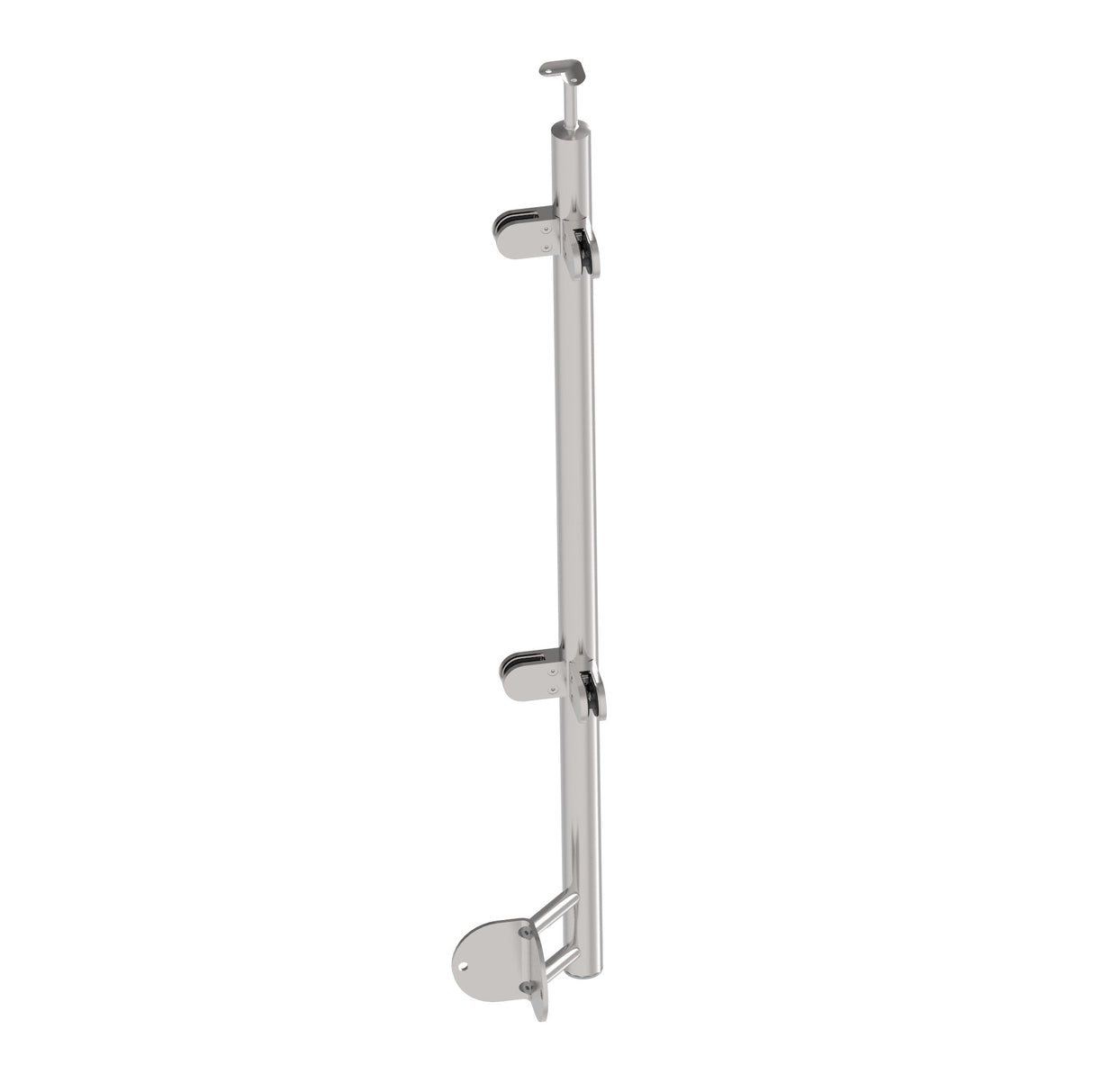 Stĺpik, BK-rovné AISI316, D42,4/4xmodel22/H1100mm