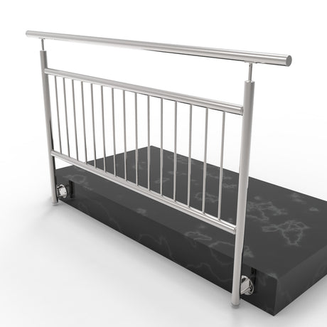 Poręcz BR AISI304, D42,4/d12mm/h1000/L2000