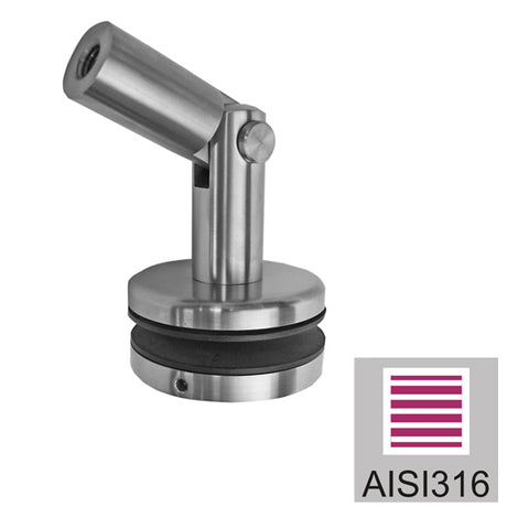 Mocowanie odciągu do szkła