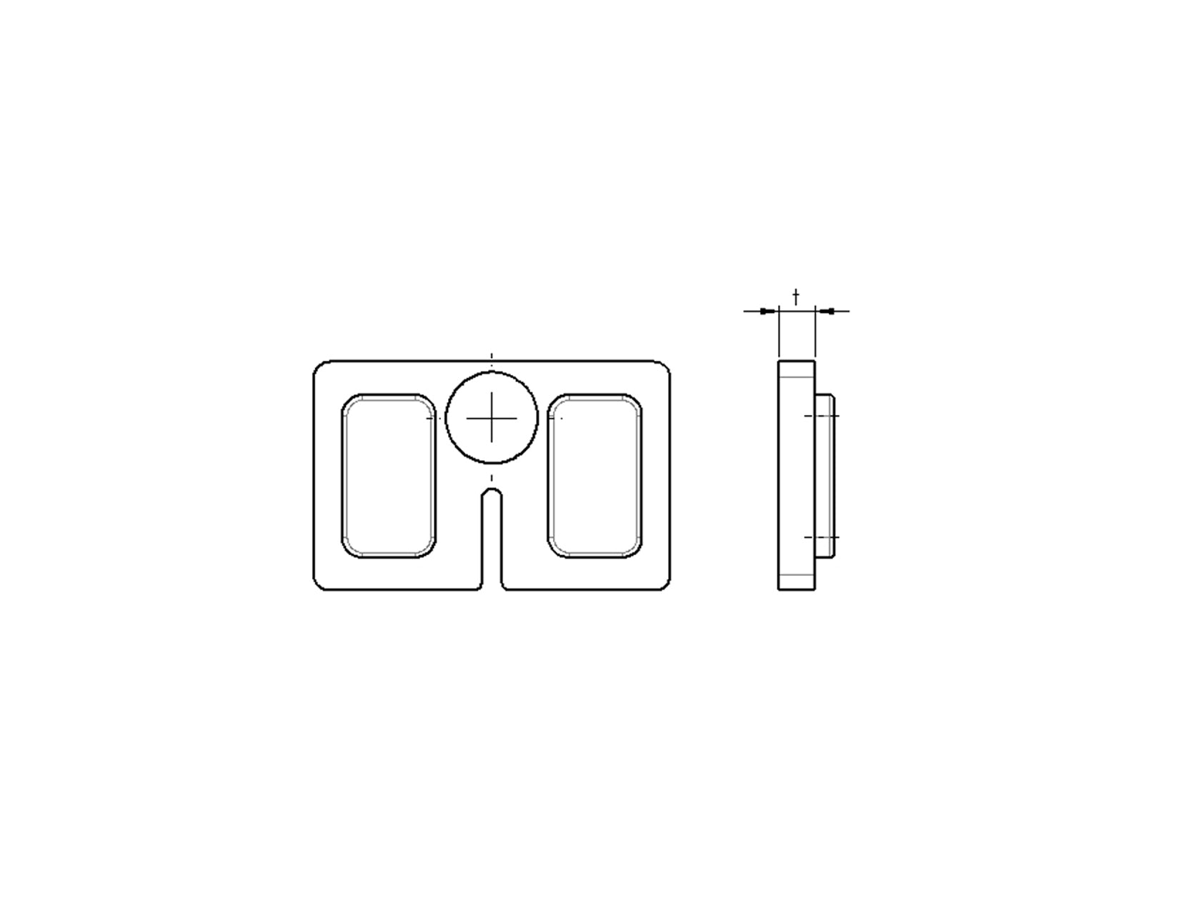 Uszczelka gumowa do uchwytu szkła