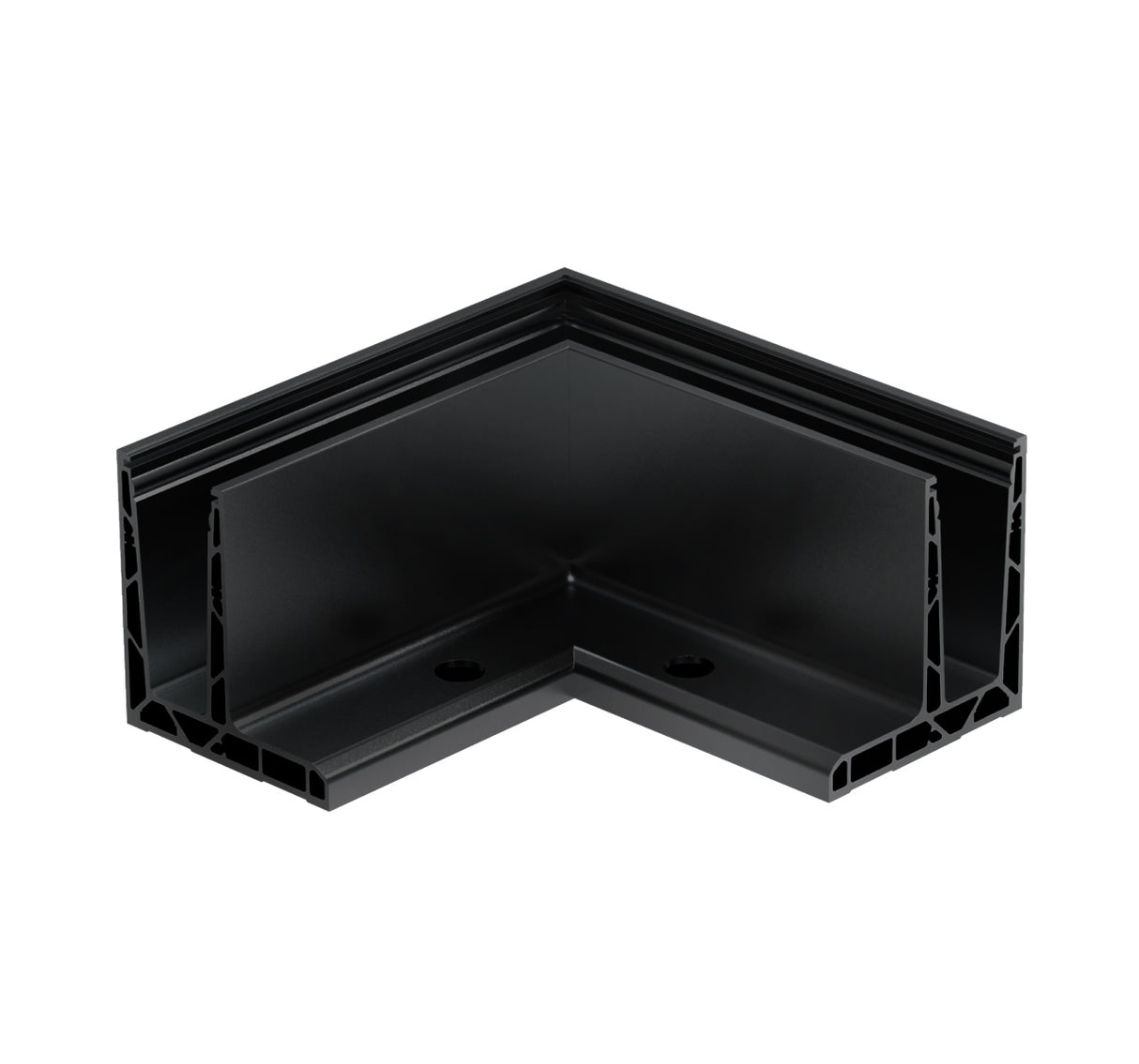 Profil balustrady szklanej Al AL/ELOX/Satin