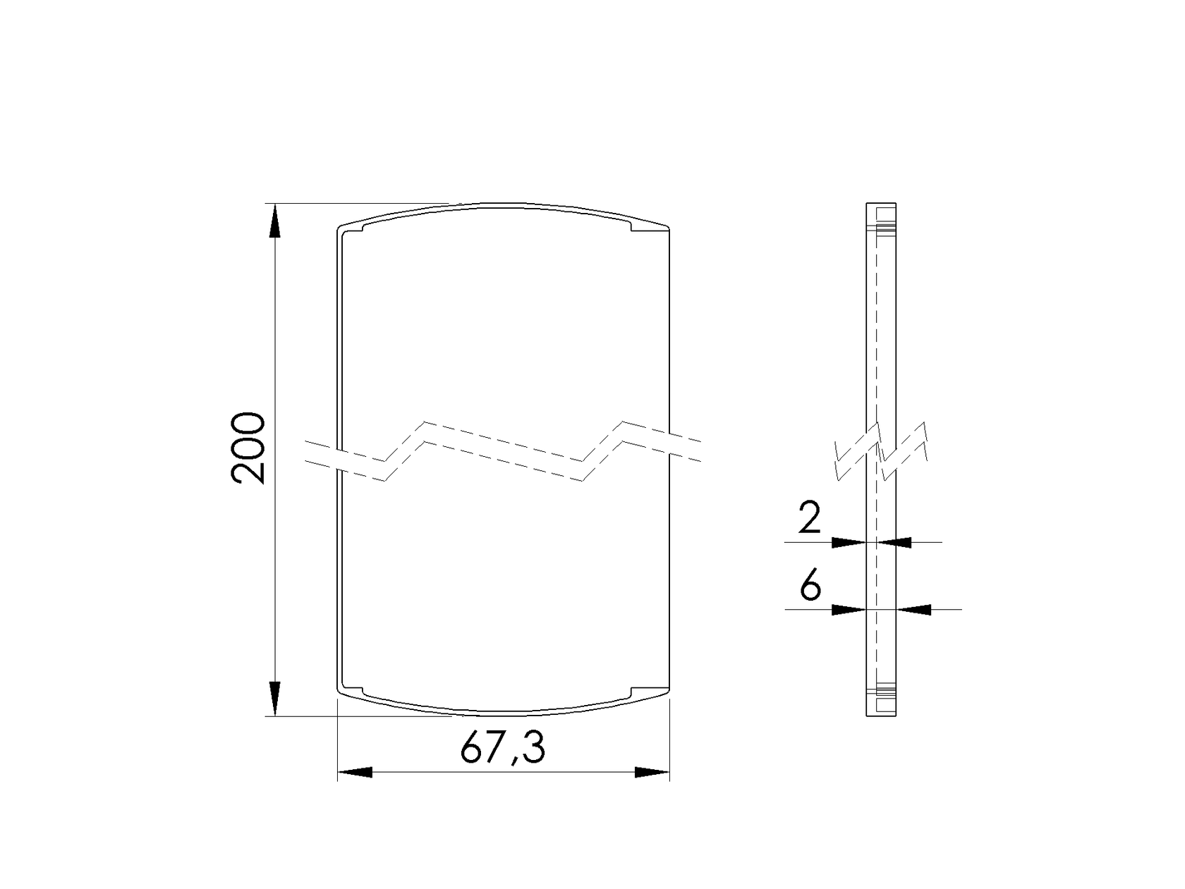 Zaślepki do Profili AL/0005-UNO-S-E do schodów