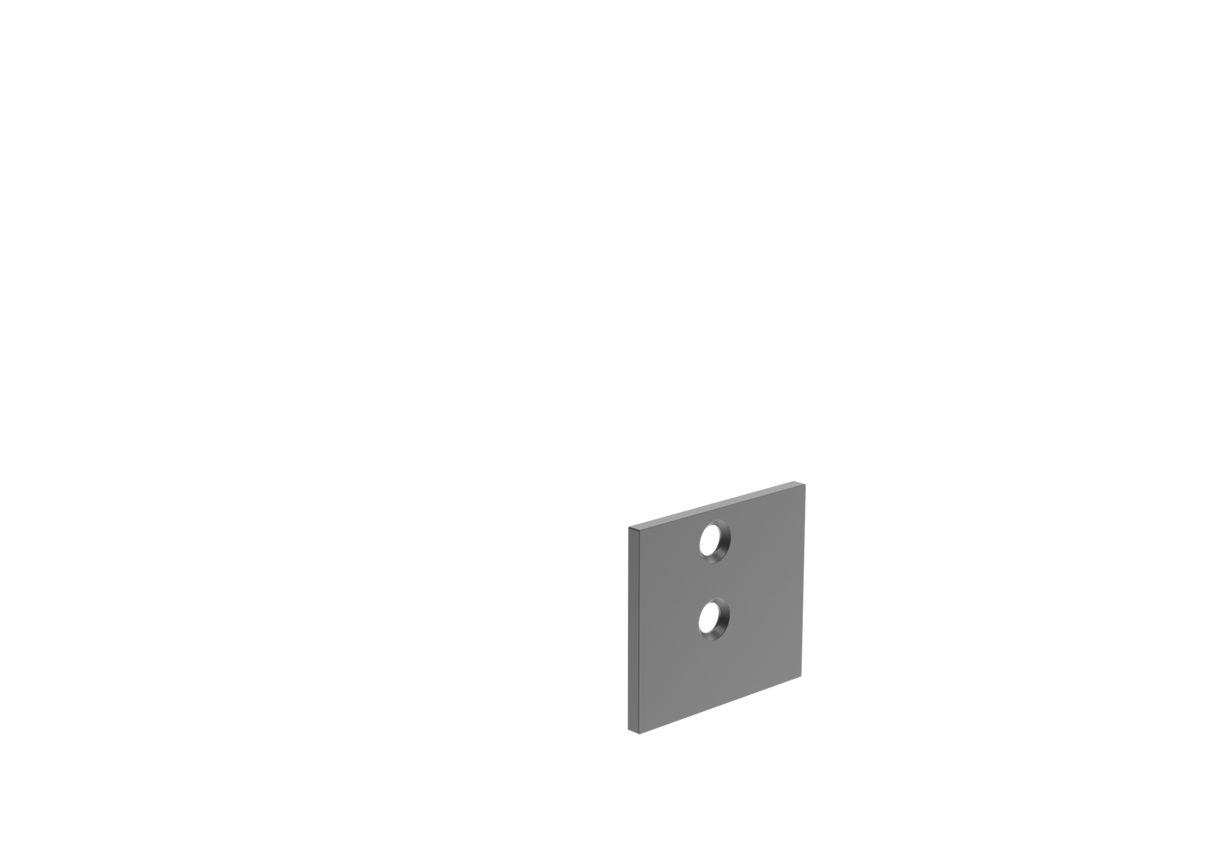 Aluminiowa osłona adaptera panelowego wypełnienia R7016