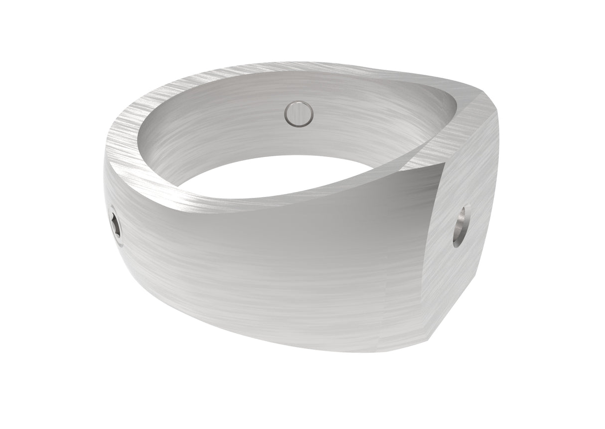 Pierścień nierdzewny na rurę