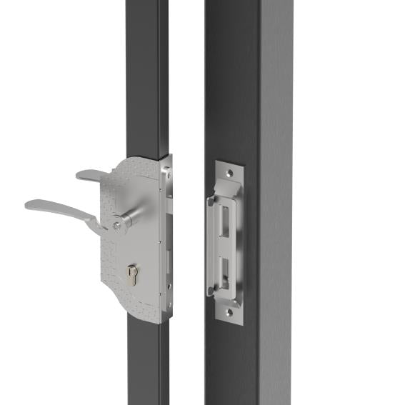 Zestaw zamka 30x30 z ozdobne szyldy D1/14