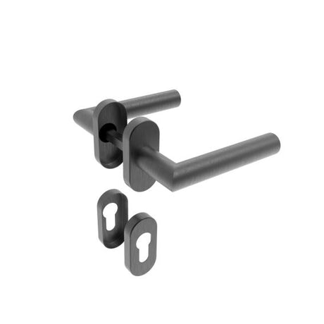 Klamka z szyldem AISI 304, K320