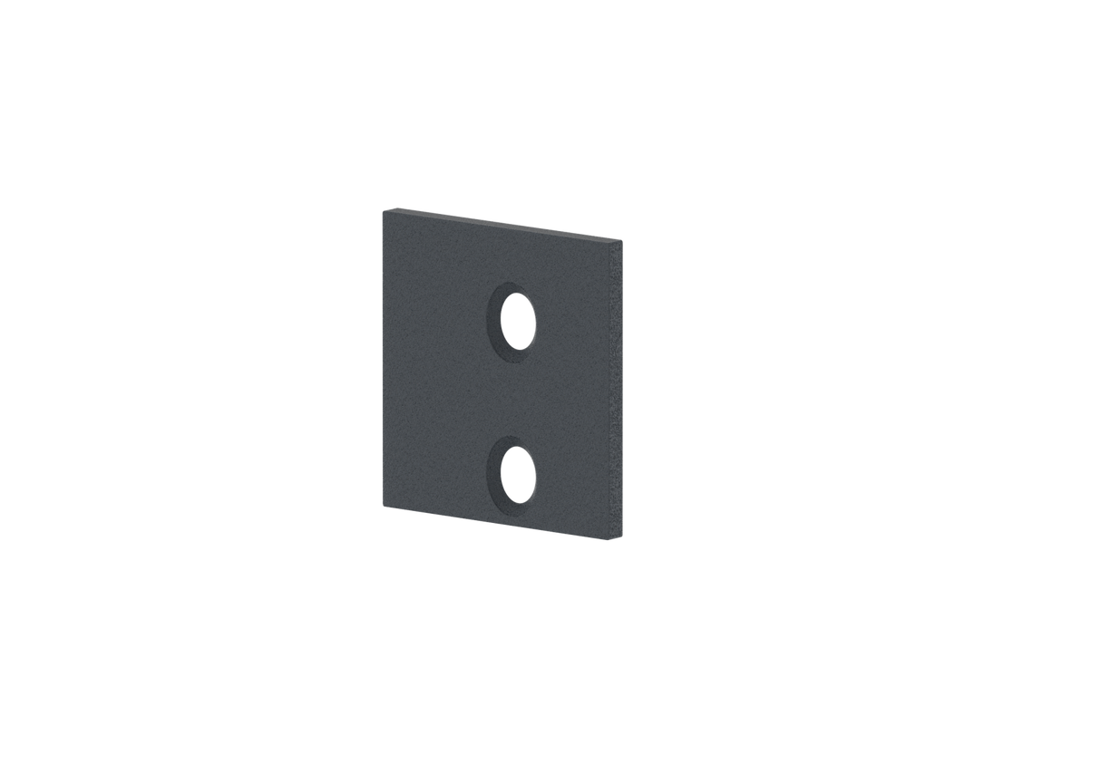 Aluminiowa osłona adaptera do żaluzji 66x40 R7016