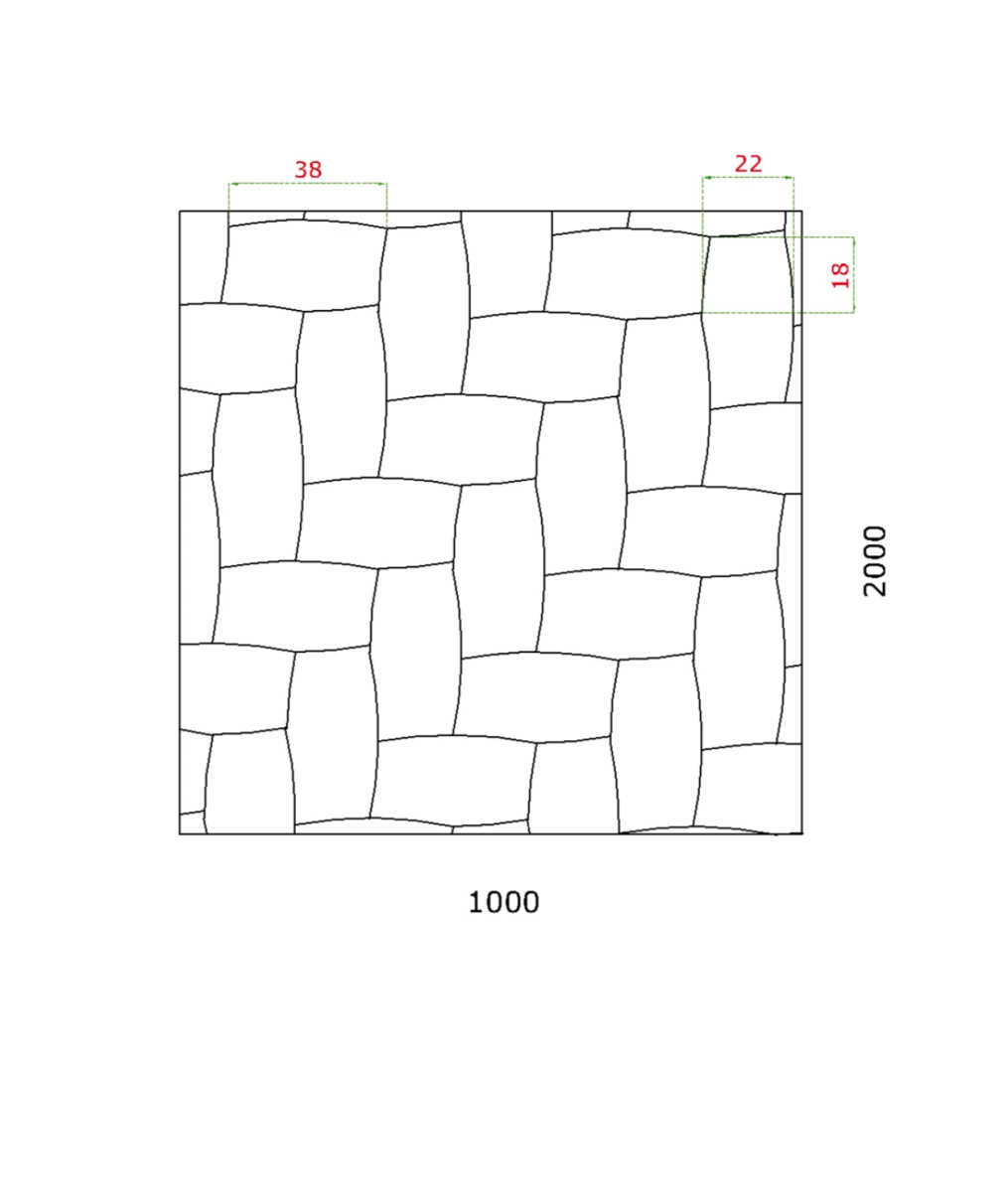 Projektowana blacha 3D - Zn