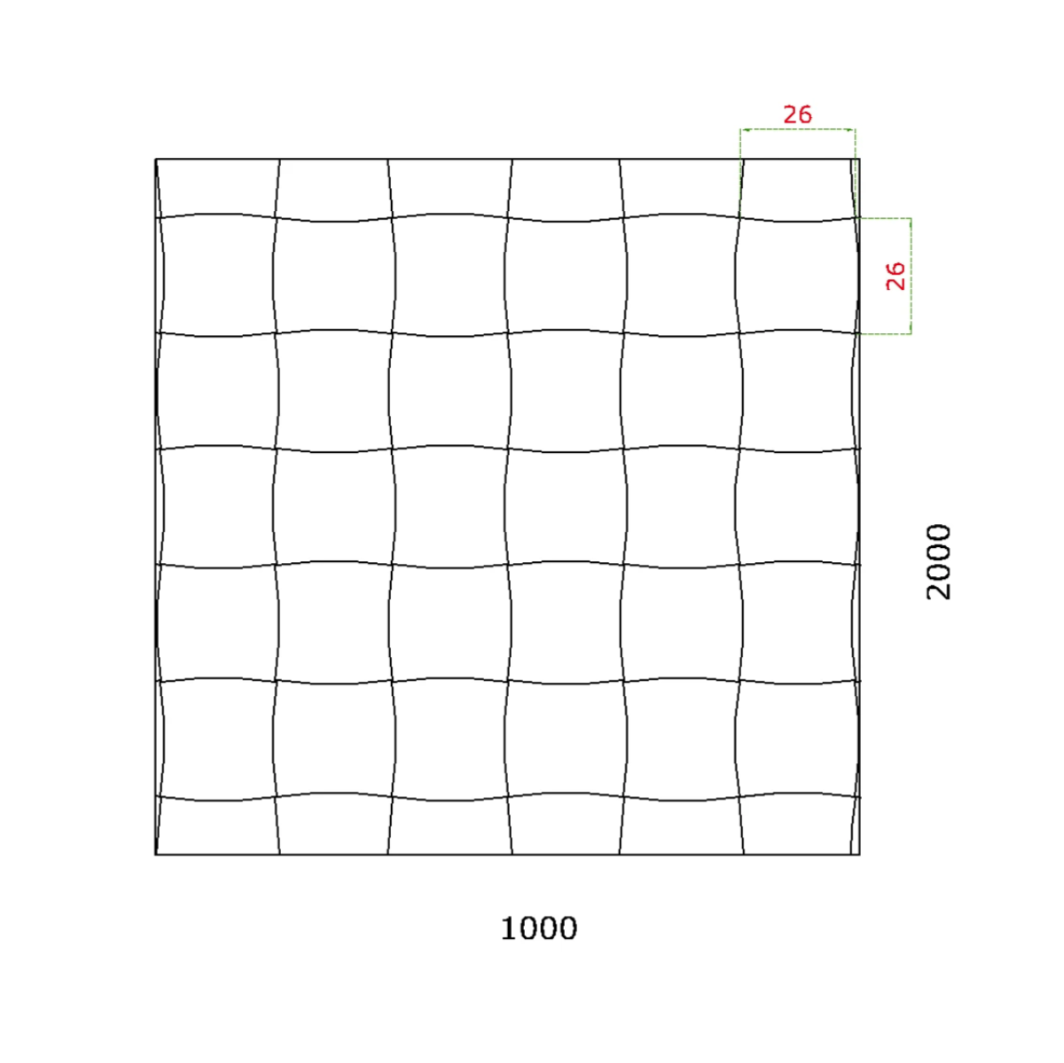 Projektowana blacha 3D - Zn