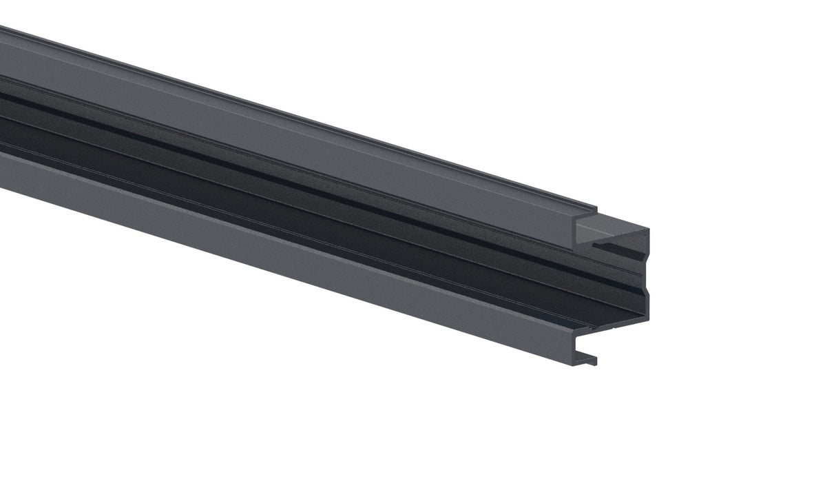 Aluminum fence post, from 40 to 20 mm panel, 40 x 26 – 1,85 m – Anthracite RAL 7016