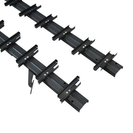 Ruchomy system stalowy – żaluzjowy – para (lewy + prawy)