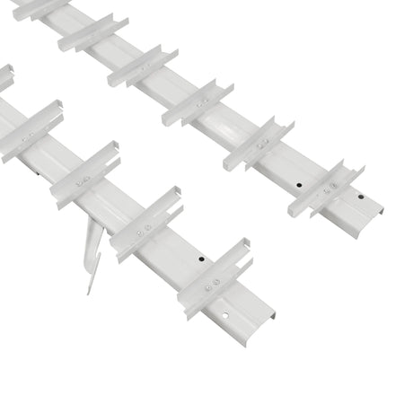 Ruchomy system stalowy – żaluzjowy – para (lewy + prawy)