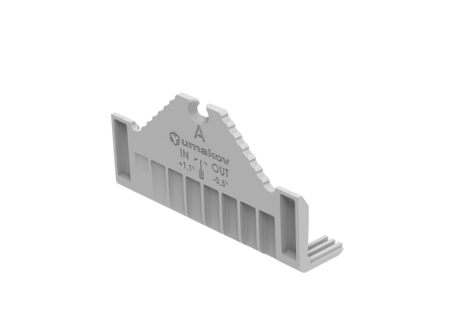 Zestaw do regulowanego mocowania szkła - canal A