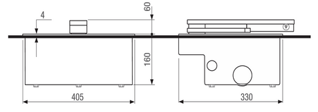Szafka ze stali nierdzewnej bez zamka do FROG-A