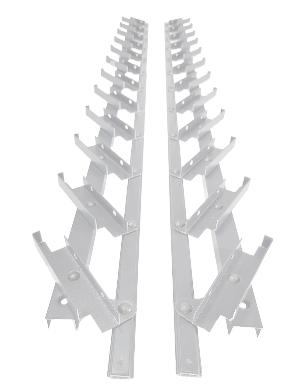 Ruchomy system aluminiowy – pionowy, żaluzjowy – para (lewy + prawy)