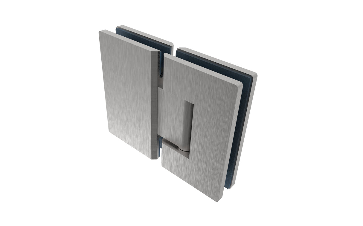 Zawias do drzwi szklanych +/- 90 stopni AISI304,