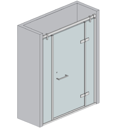 Okucie - drzwi przesuwne - wahadłowe