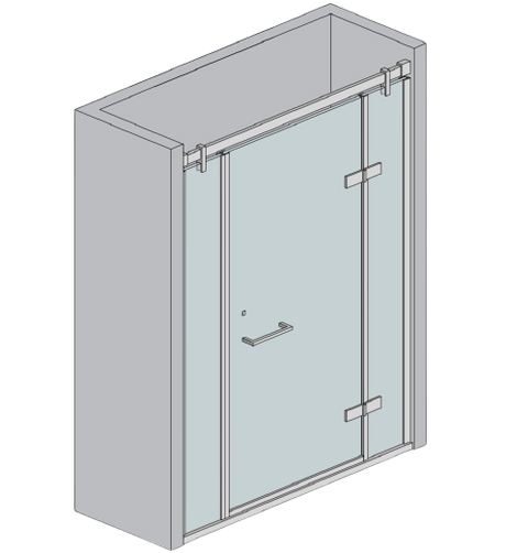 Okucie - drzwi przesuwne - wahadłowe