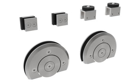 Okucie - fdrzwi przesuwne - listwa AL/AISI304