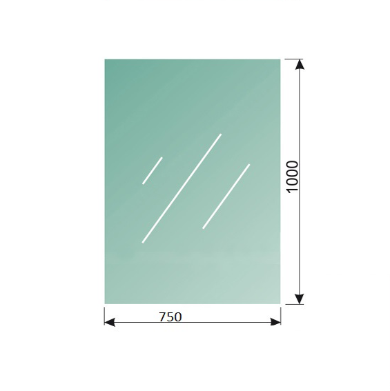 Szkło laminowane, jasne