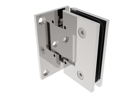 Zawias do drzwi szklanych +/- 90 stopni flex