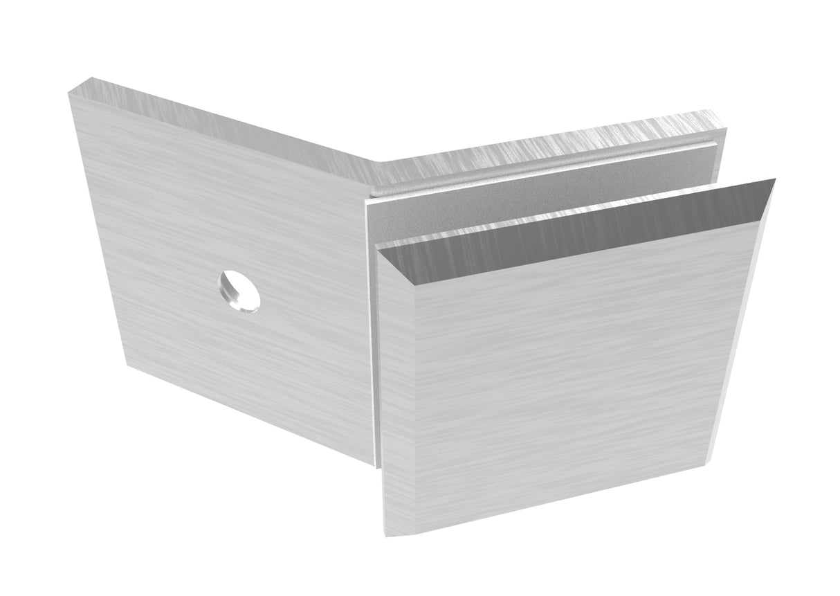 Uchwyt szkła, Zamak, 135°, T 8-10 mm