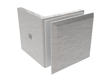 Uchwyt szkła, Zamak, 90°, T 8-10 mm