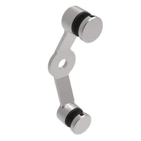 Uchwyt do szkła spider podwojny AISI304, 2xD30mm/1