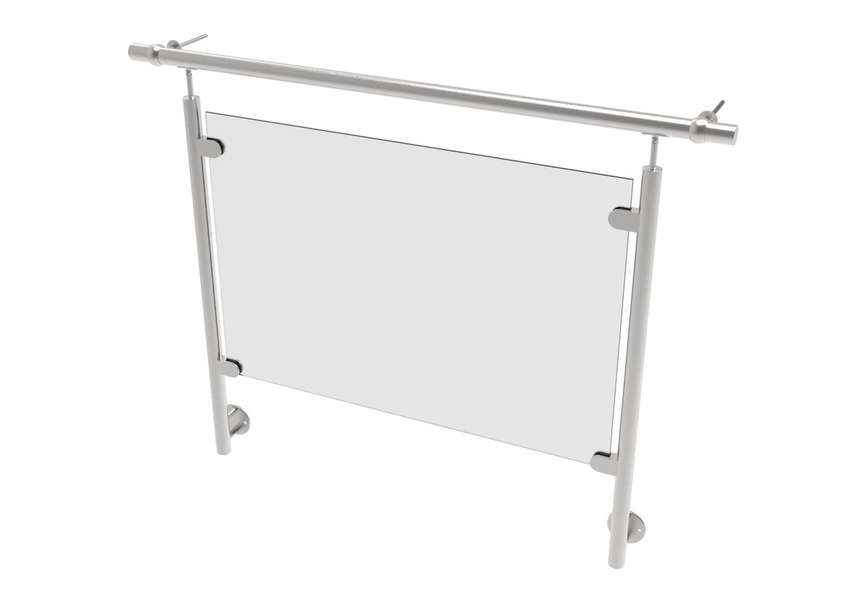 Przeszklenie balkonu/ balkon francuski 110x75/8,76