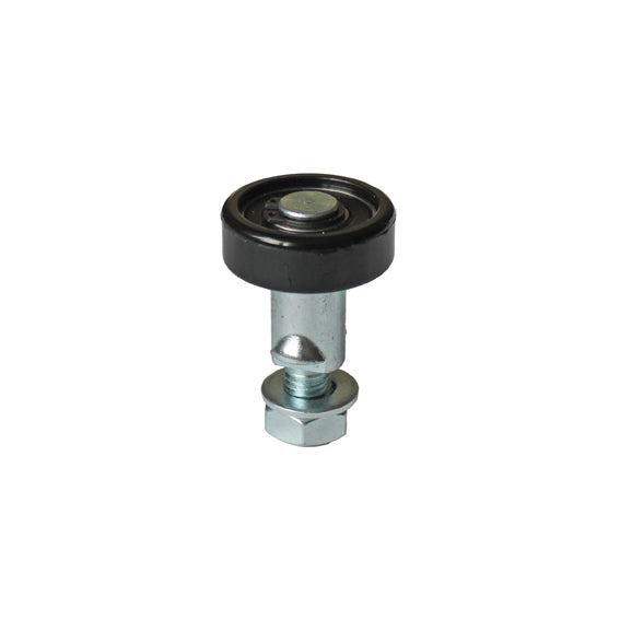 Rolka plastkiowa czarna Zn,