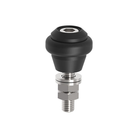 Rolka plastkiowa D43mm czarna Zn,