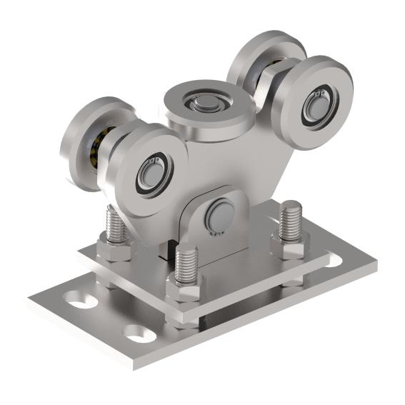 zestaw do bram ECO profile 80x80mm