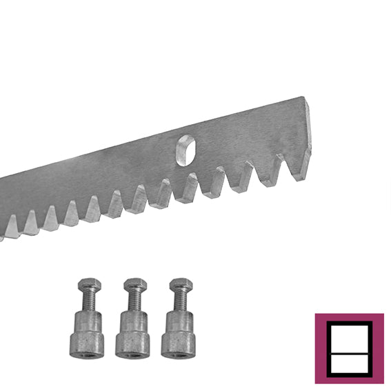 Listwa zębata Zn, 30x10mm, L1m, max 1700kg