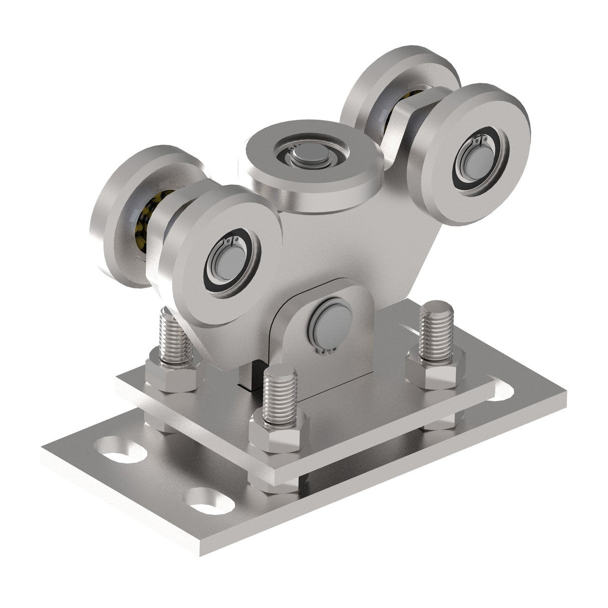 Wozek nośny, stal nierdzewna profile 80x80